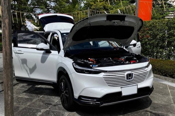 新しい相棒のお祓い