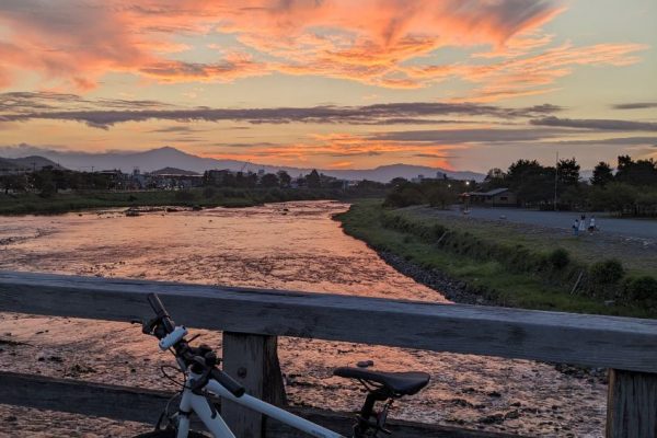 日の出より朝焼け