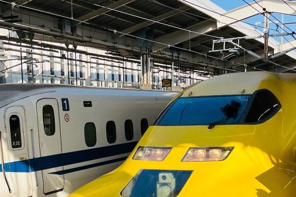 念願のドクターイエローとご対面♬