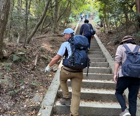 めっき組合ウォーキング