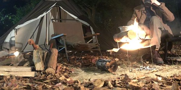 野営に始まり、野営に終わる秋🍁