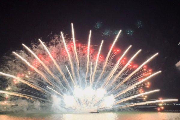 ナイトクルーズ花火🎆