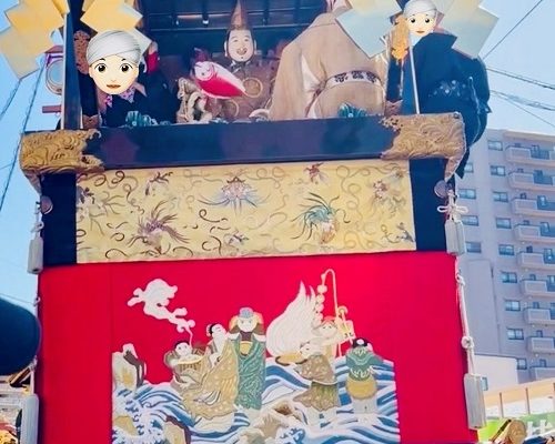 からくり人形がある秋祭り🍂　
