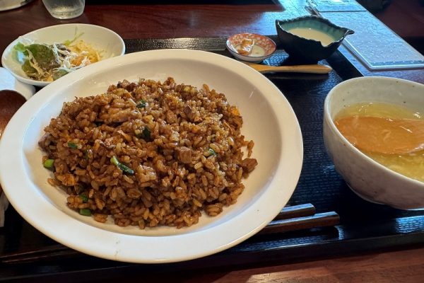 今日は中華かな