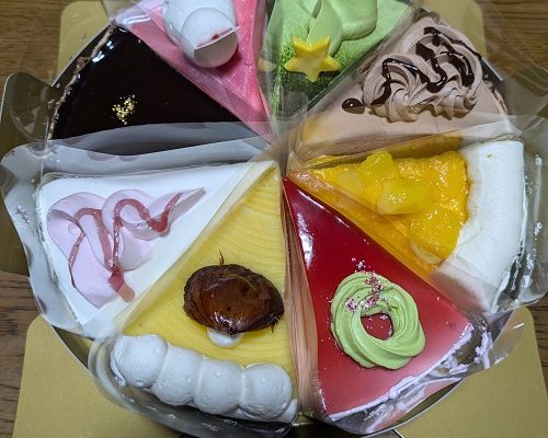 息子が選ぶクリスマスケーキ