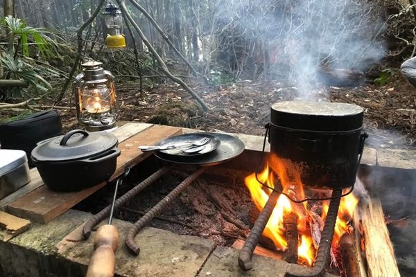 山奥で贅沢なひと時を…