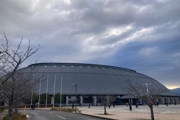 真冬の長浜ドーム