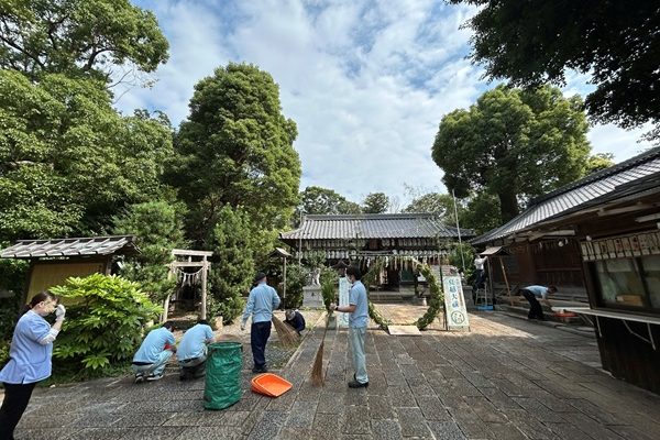 KES活動の一環としての清掃パート9