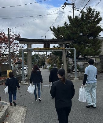 KES活動の一環としての清掃パート13