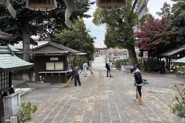 KES活動の一環としての清掃パート15