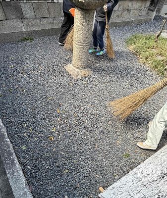 KES活動の一環としての清掃パート16